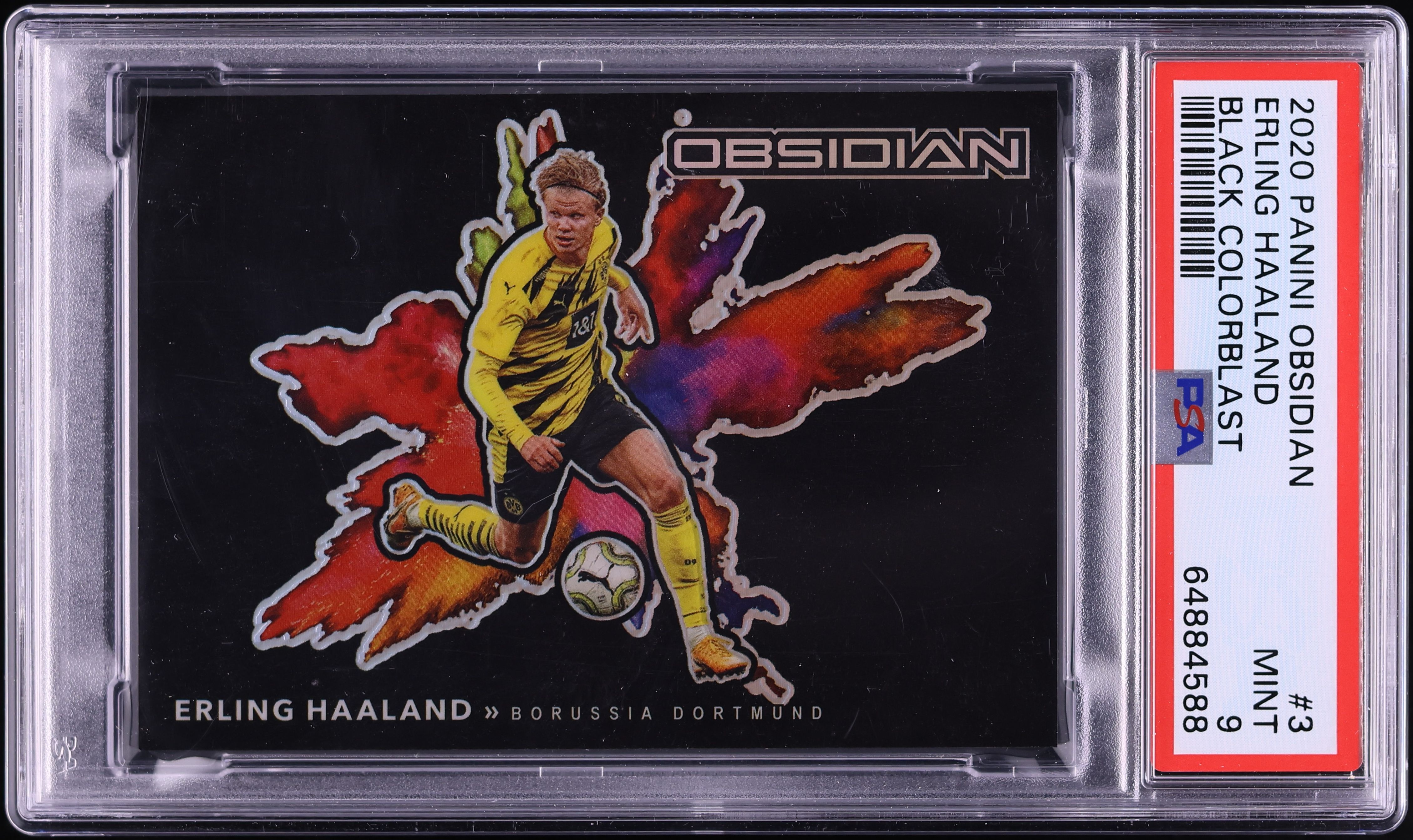 PANINI OBSIDIAN ハーランド colorblast PSA10 2020 Panini Obsidian