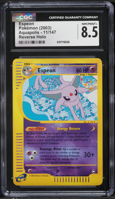 2023 Pokemon Japanese SV Promo Yu Nagaba X PCG Campaign Espeon #66