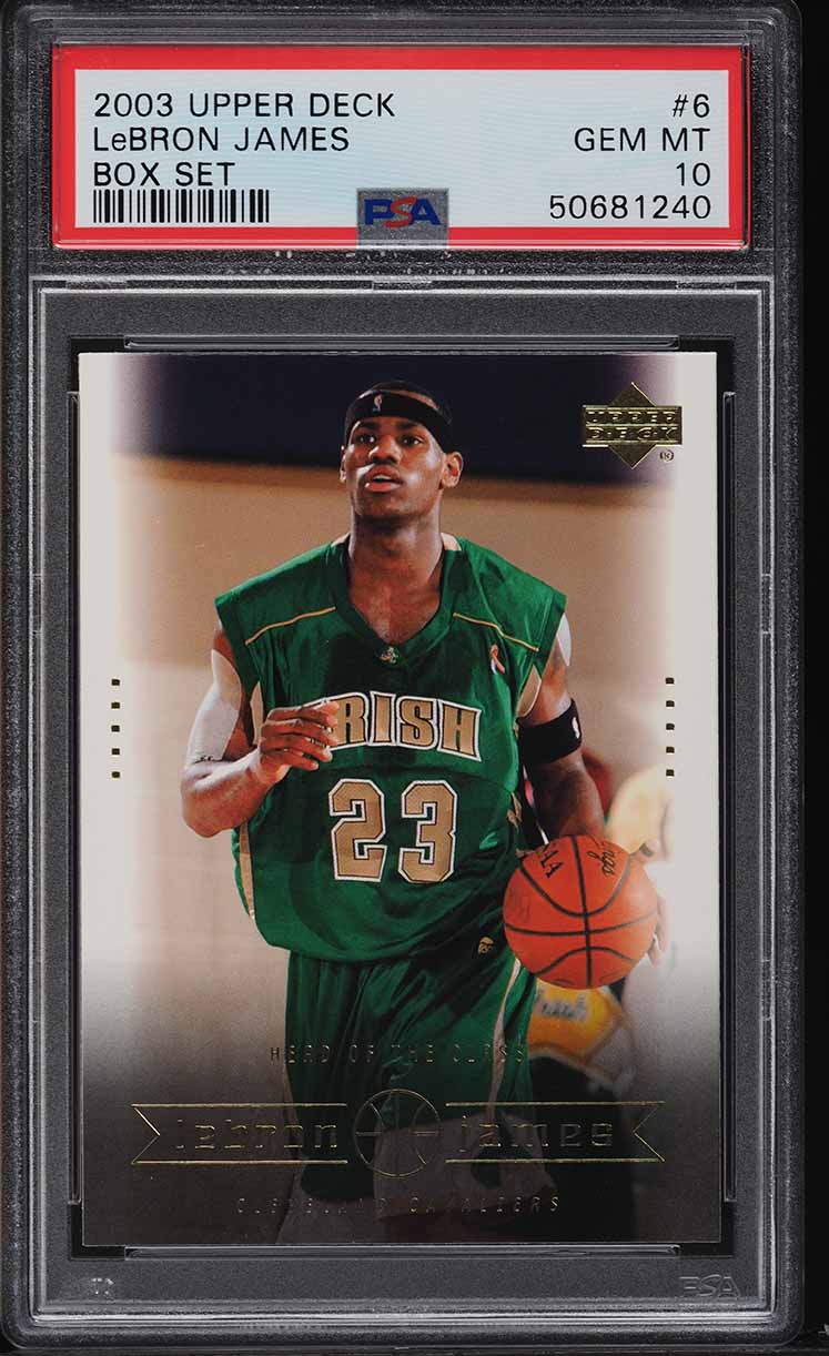 シングルカード 2006 LEBRON JAMES GOLD MEDALLION PSA 9 2006-07 SPx - LeBron James #WM-LJ for sale | eBay
