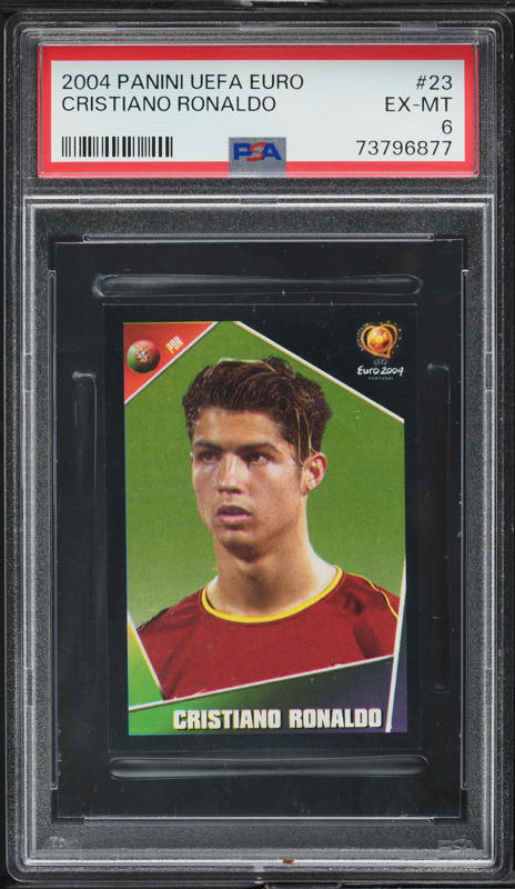2018 Panini Prizm World Cup Cristiano Ronaldo #154 PSA 10 GEM MINT