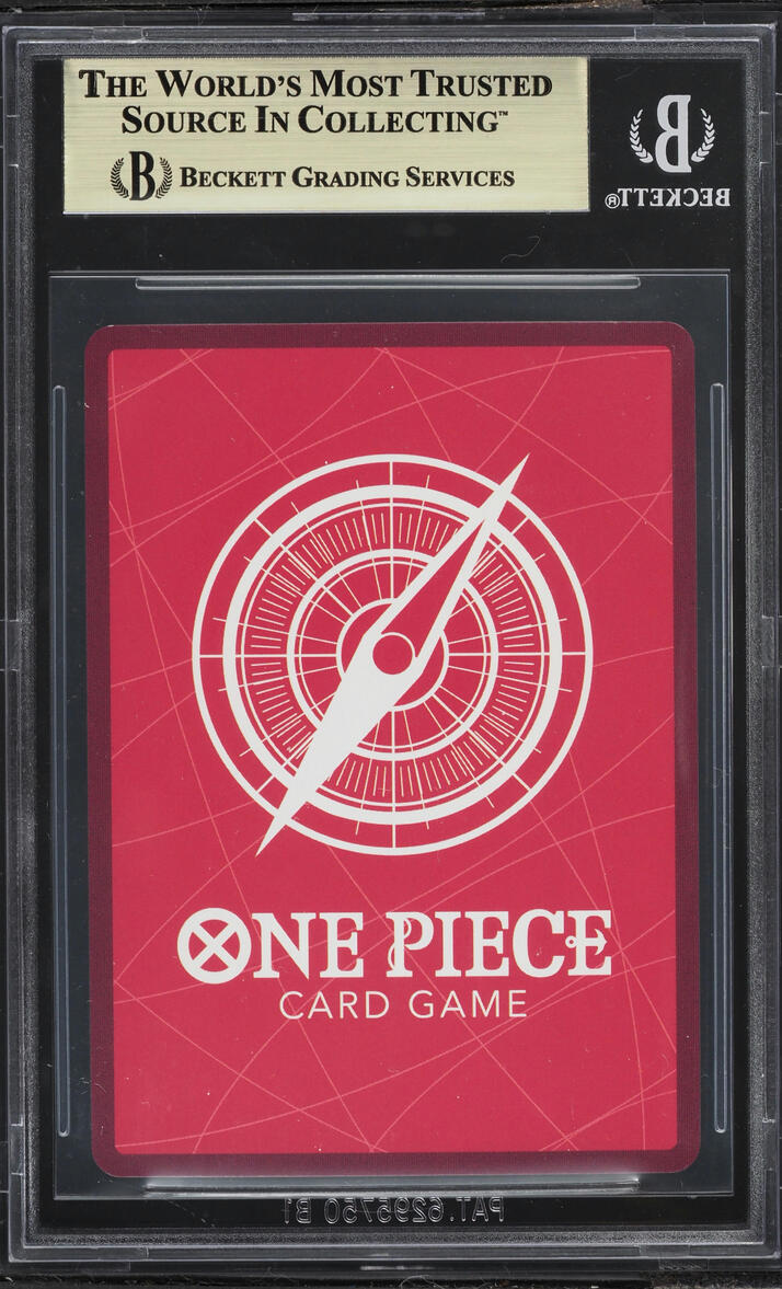 2025 One Piece X BVB Collaboration Alt Art Leader Monkey D. Luffy #ST13-003 BGS 9.5 GEM MINT