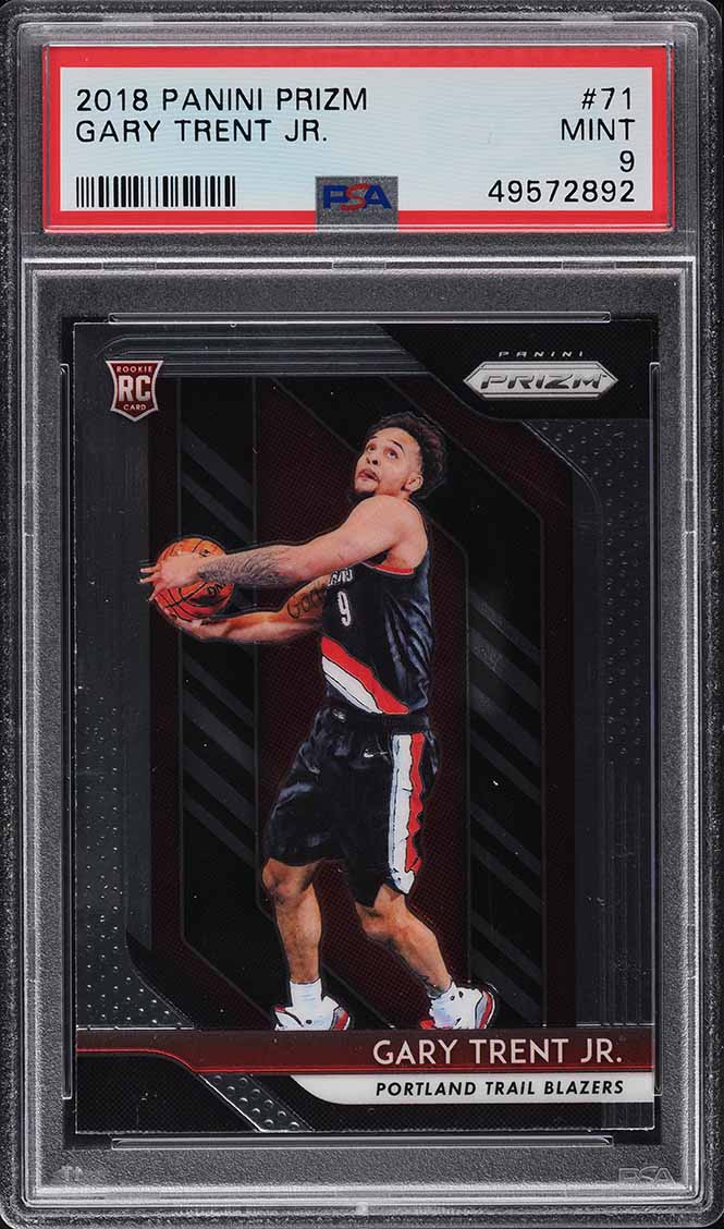 2018 Panini Contenders Draft Variation Gary Trent Jr. ROOKIE AUTO