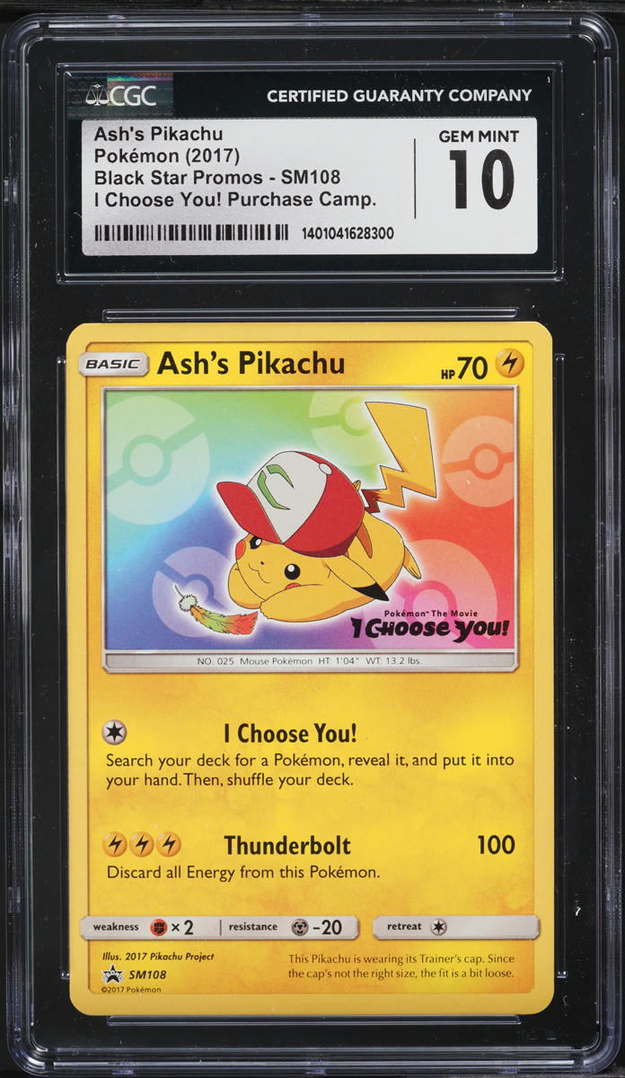 Pokemon Cards 2017 Pokemon Movie 'I Choose You' Ash's Pikachu 3-Card Pack -  Factory Sealed Pokmon TCG Promo Pack