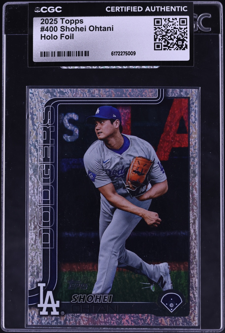 2025 Topps Holo Foil Shohei Ohtani #400 CGC AUTH