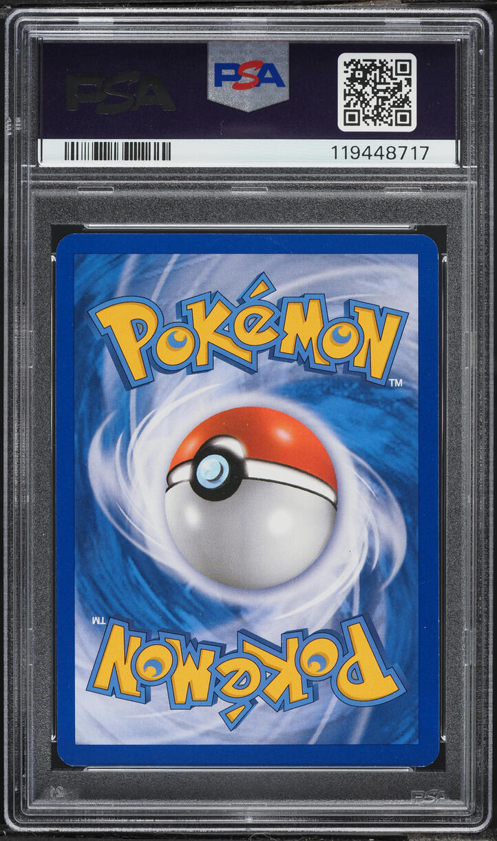 2010 Pokemon HeartGold & SoulSilver Reverse Holo Gyarados #123 PSA 8 NM-MT