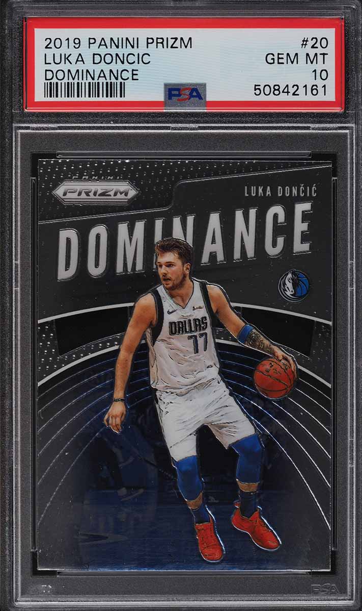 2019 Hoops High Voltage Luka Doncic #9 CSG 8 NM-MT on Fanatics Collect