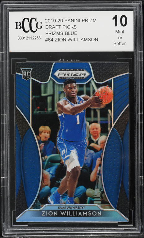 2019 Panini Prizm Zion Williamson ROOKIE RC #248 PSA 10 GEM