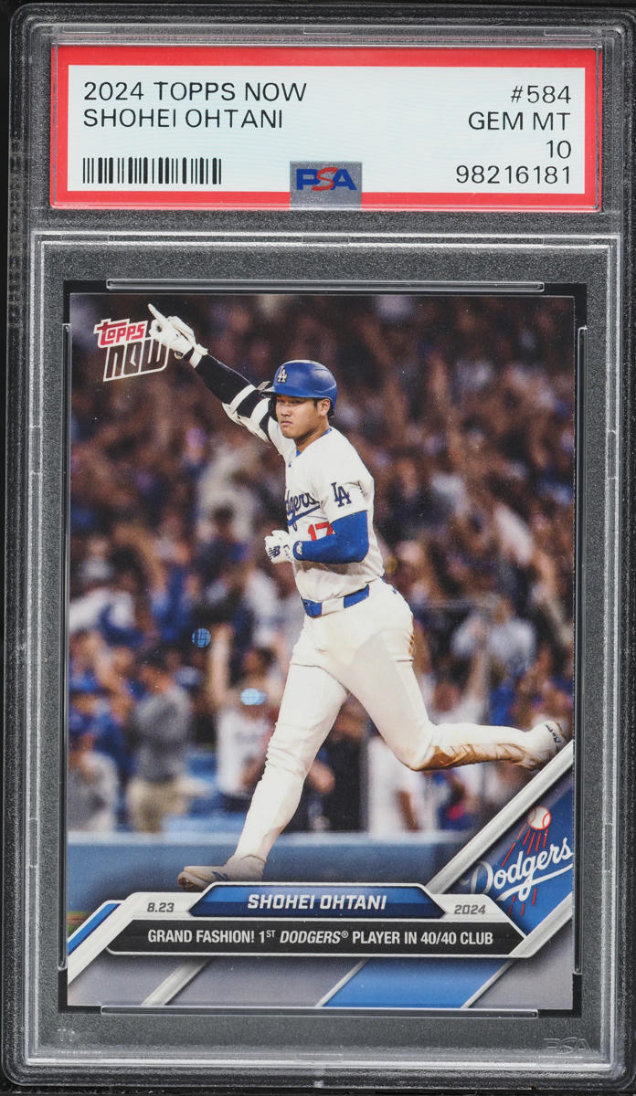 2024 Topps Now Shohei Ohtani #584 PSA 10 GEM MINT