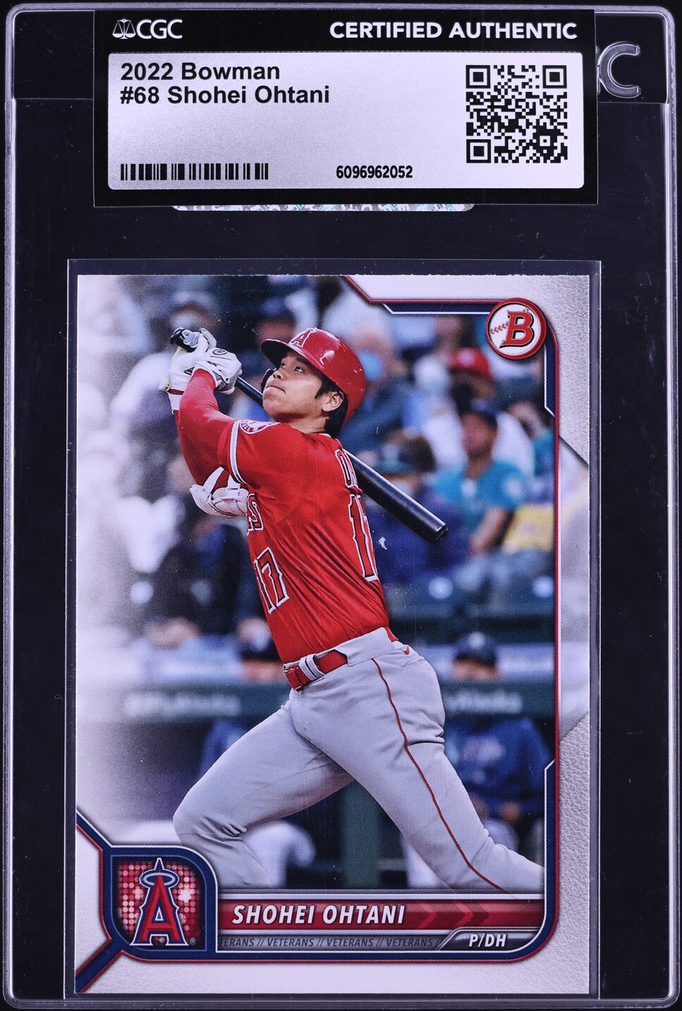 2022 Bowman Shohei Ohtani #68 CGC AUTH