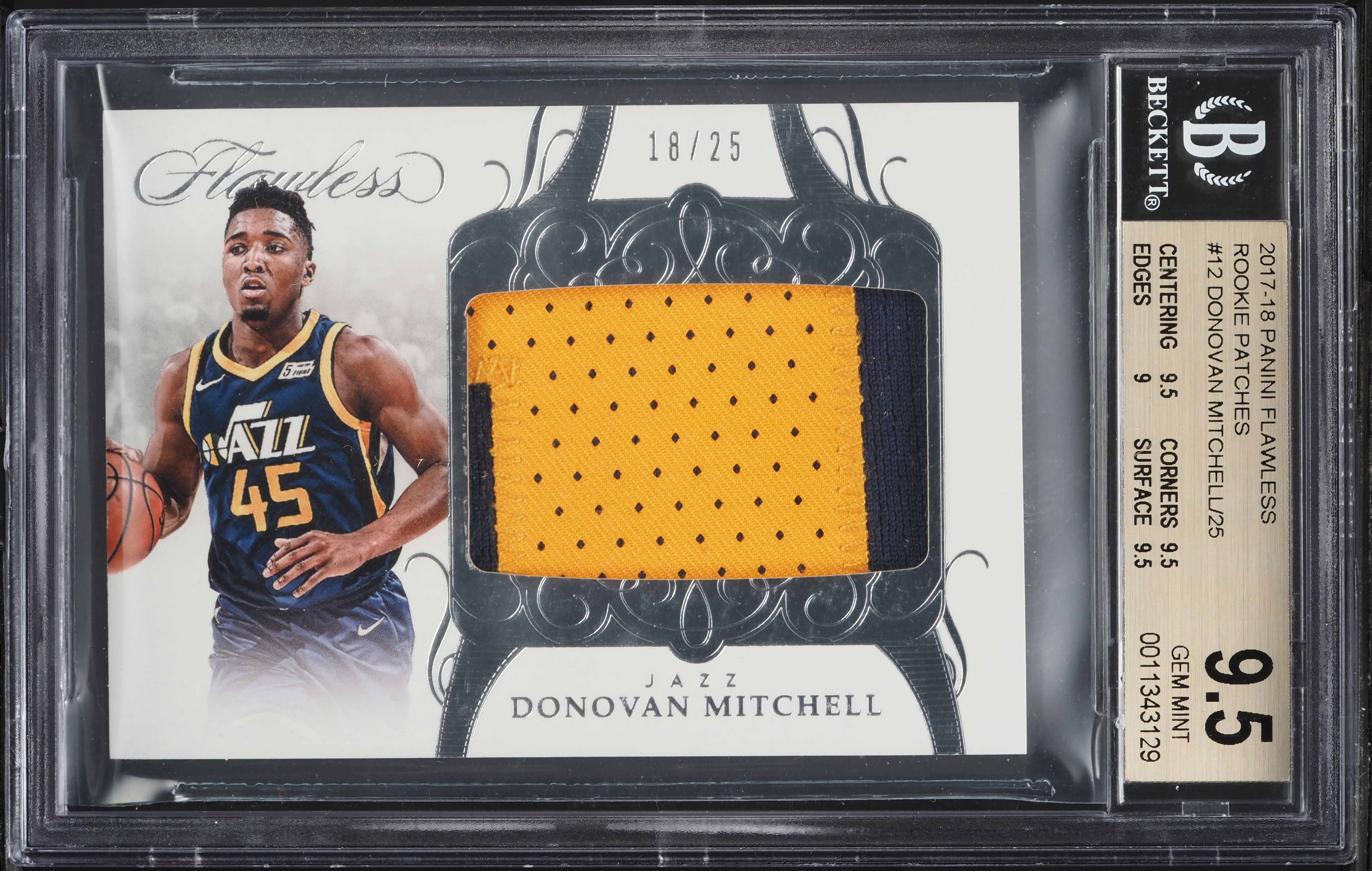 その他 Donovan Mitchell flawless auto BGS9.5 rc Donovan Mitchell flawless auto BGS9.5 rc