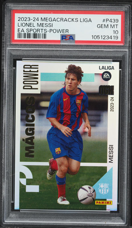 2007 Mundicromo Las Fichas De La Liga Lionel Messi #47 PSA 6 EXMT