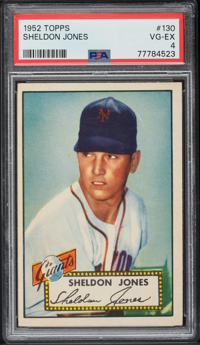 1952 Topps Sheldon Jones #130 PSA 4 VGEX