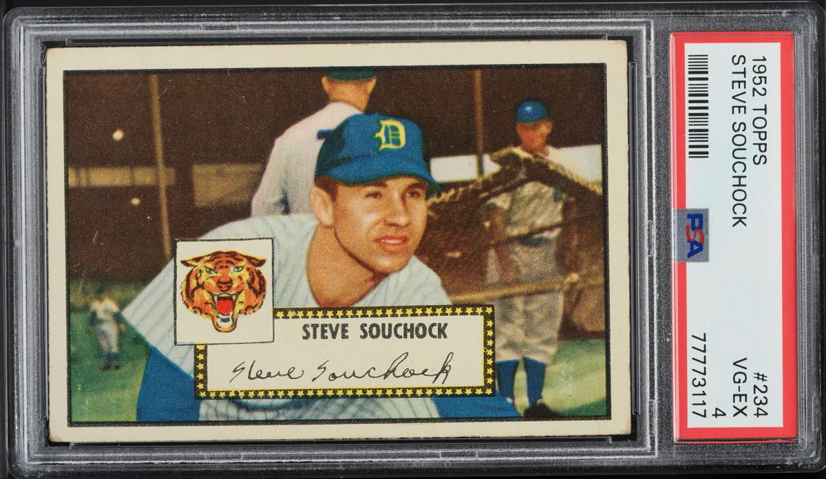 1952 Topps Steve Souchock #234 PSA 4 VGEX
