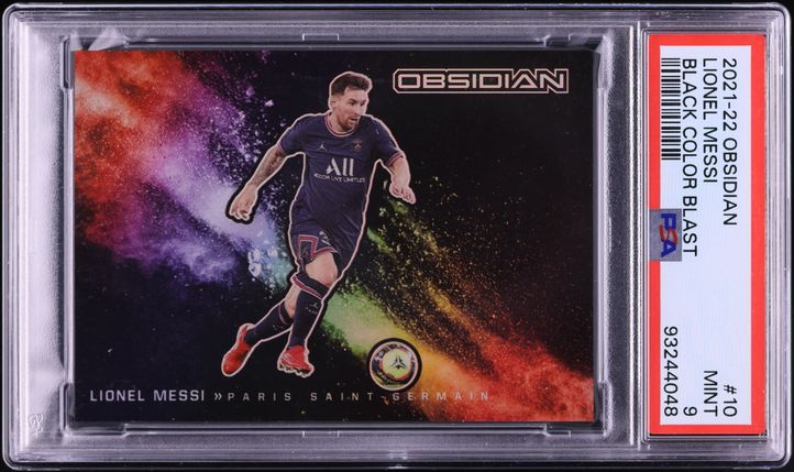 2018 Finest UEFA Champions League Green Refractor Lionel Messi /99