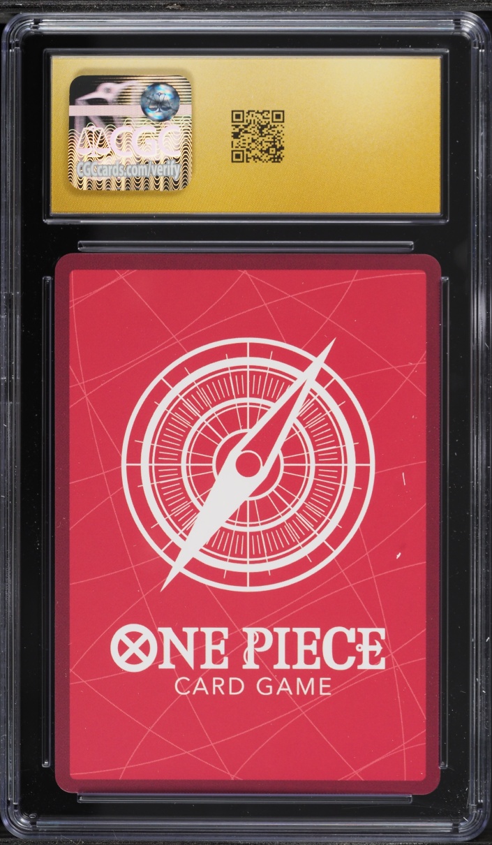 2022 One Piece Japanese Premium 25th Manga Art Leader Roronoa Zoro #OP01-001 CGC 10 PRISTINE