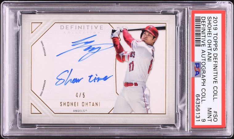2019 Bowman Shohei Ohtani #34 PSA 7 NRMT on Fanatics Collect