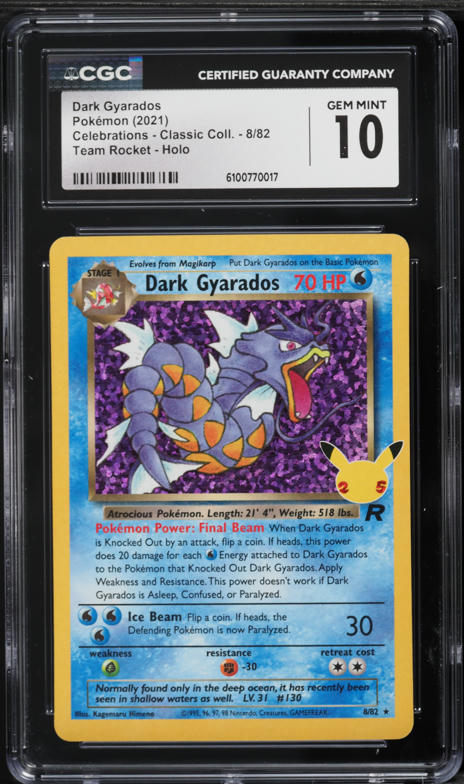 2015 Pokemon XY Ancient Origins Holo Gyarados #21 PSA 10 GEM MINT