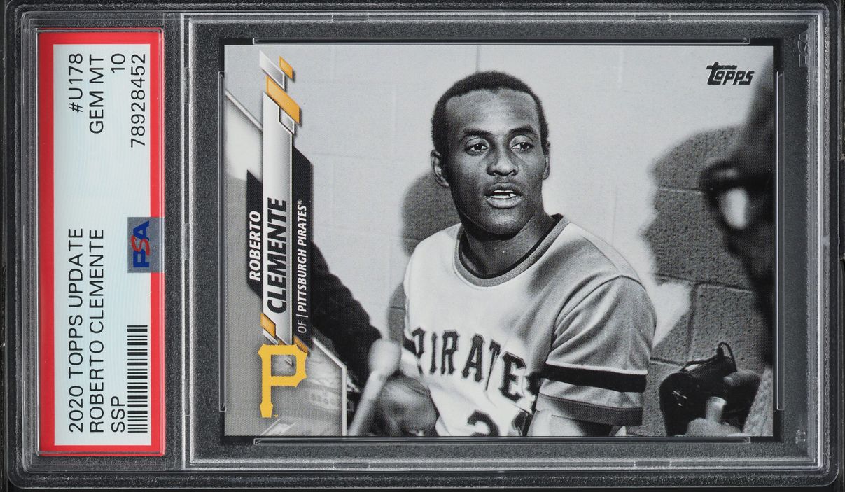 2020 Topps Update Roberto Clemente SSP #U-178 PSA 10 GEM MINT