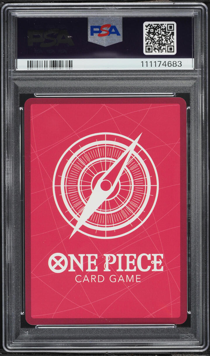 2024 One Piece Japanese Two Legends Alt Art King #OP08-057 PSA 10 GEM MINT
