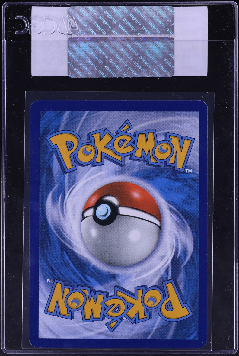2018 Pokemon Sun & Moon Black Star Promo Evolution Tin Glaceon GX #SM147 CGC AUTH