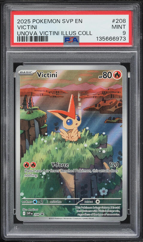 2025 Pokemon Japanese Scarlet & Violet Promo Victini BWR Event