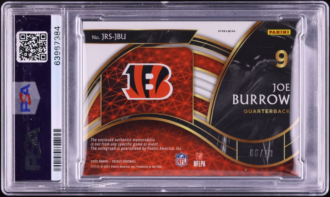 その他 Joe Burrow RC Auto panini 2020 Panini National Treasures