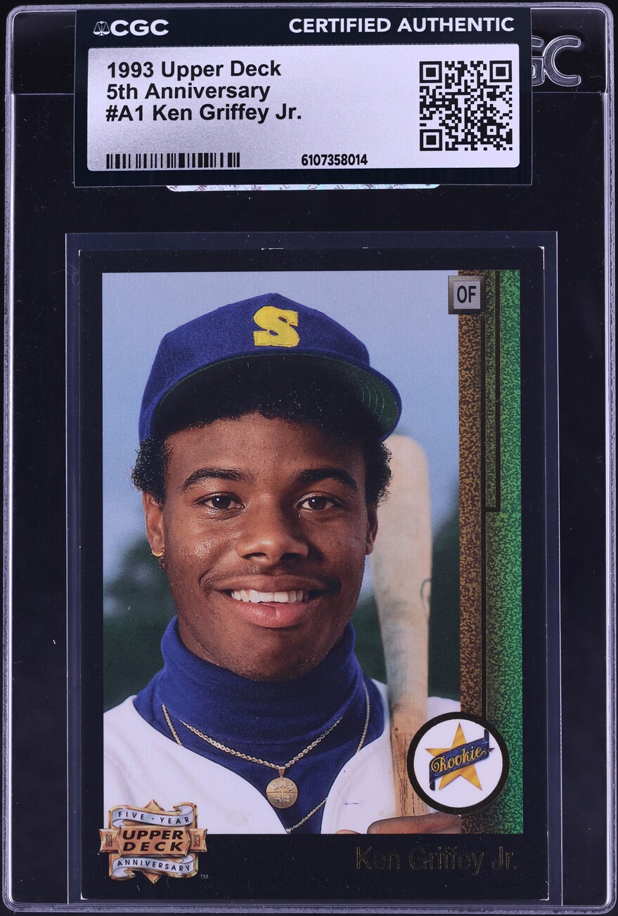 1993 Upper Deck 5th Anniversary Ken Griffey Jr. #A1 CGC AUTH