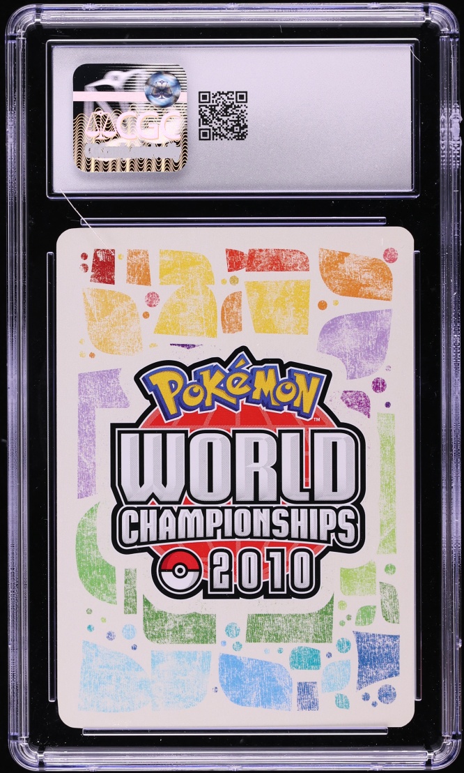 2010 Pokemon World Championships Decks Happy Luck Pokemon Collector #97 CGC 9 MINT