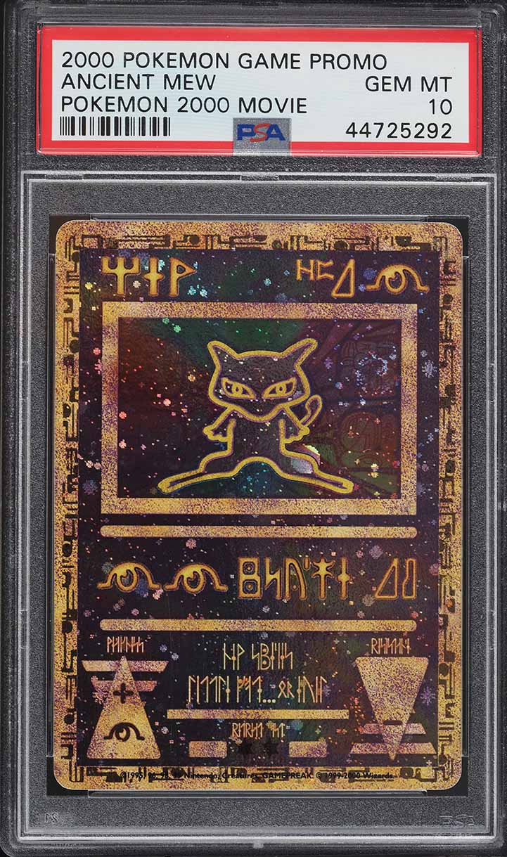 2000 Pokemon Movie Promo Ancient Mew PSA 10 GEM MINT