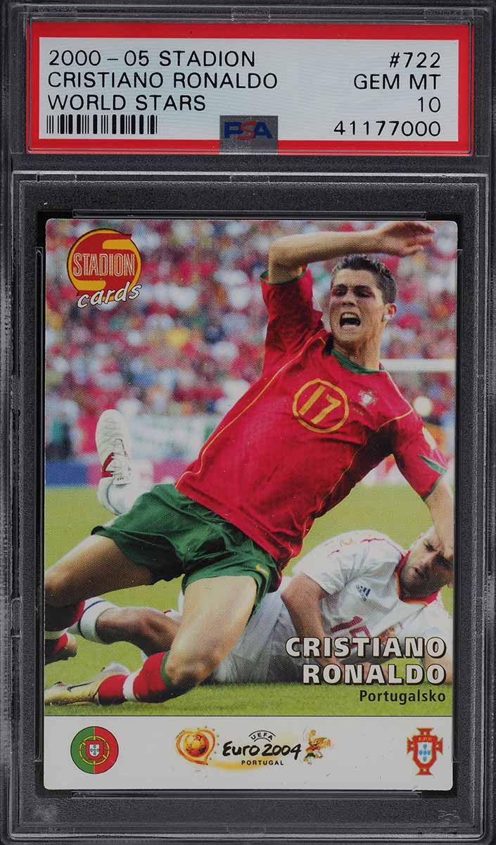 その他 PSA 2004 SP AUTHENTIC CRISTIANO RONALDO Soccer - 2004 Upper Deck SP Authentic Manchester United