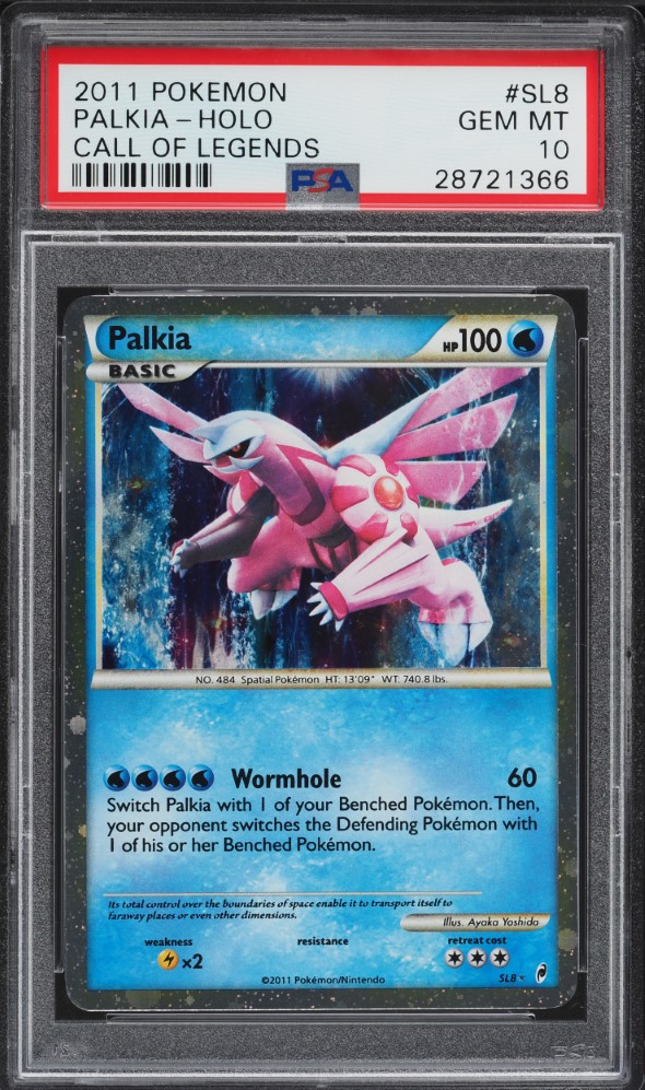2011 Pokemon Call Of Legends Shiny Palkia #SL8 PSA 10 GEM MINT