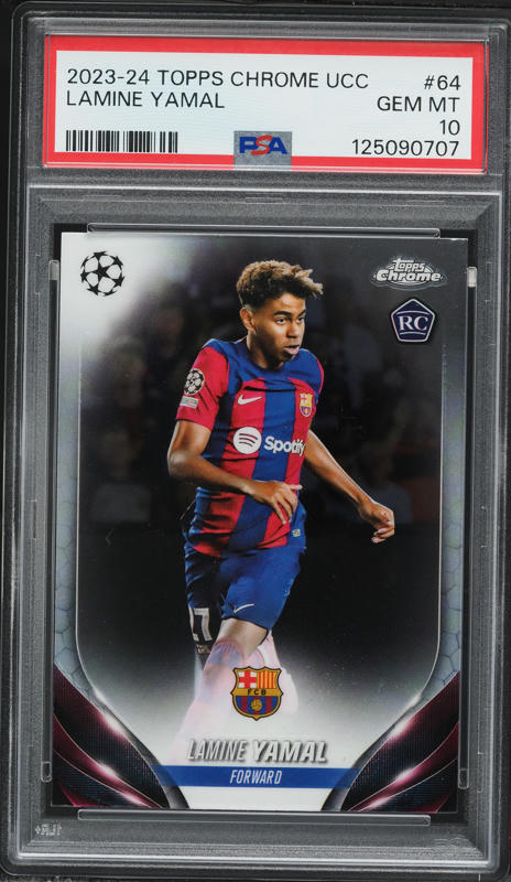 2023 Topps FC Barcelona Team Set Blue Lamine Yamal ROOKIE /250 #23