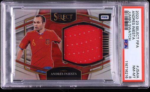 2022 Panini Chronicles Cornerstones La Liga Andres Iniesta PATCH