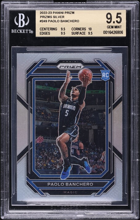 2022 Panini Prizm Lucky Envelopes Paolo Banchero ROOKIE /8 #249