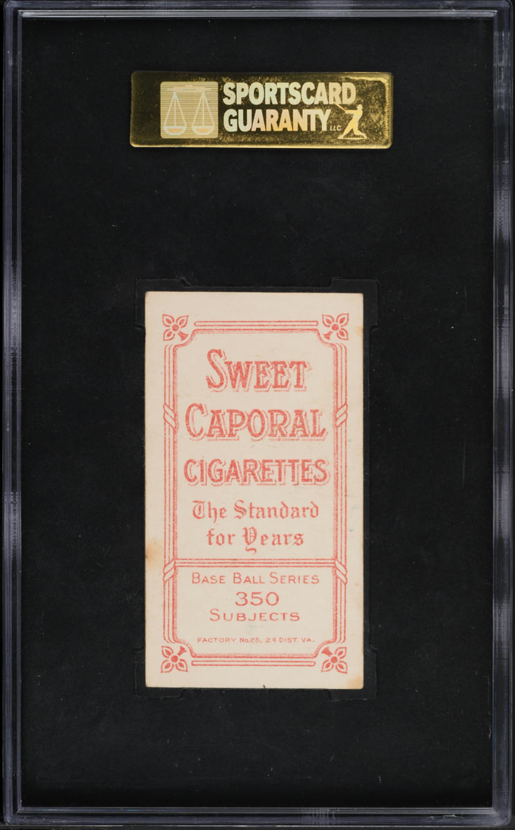 1909-11 T206 Harry McIntyre BROOKLYN, SWEET CAPORAL SGC 5 EX