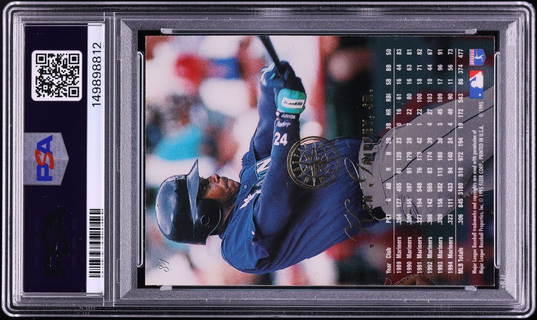 1995 Flair Ken Griffey Jr. #81 PSA 10 GEM MINT