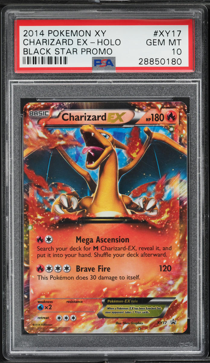 2014 Pokemon XY Black Star Promo Holo Charizard EX #XY17 PSA 10 GEM MINT