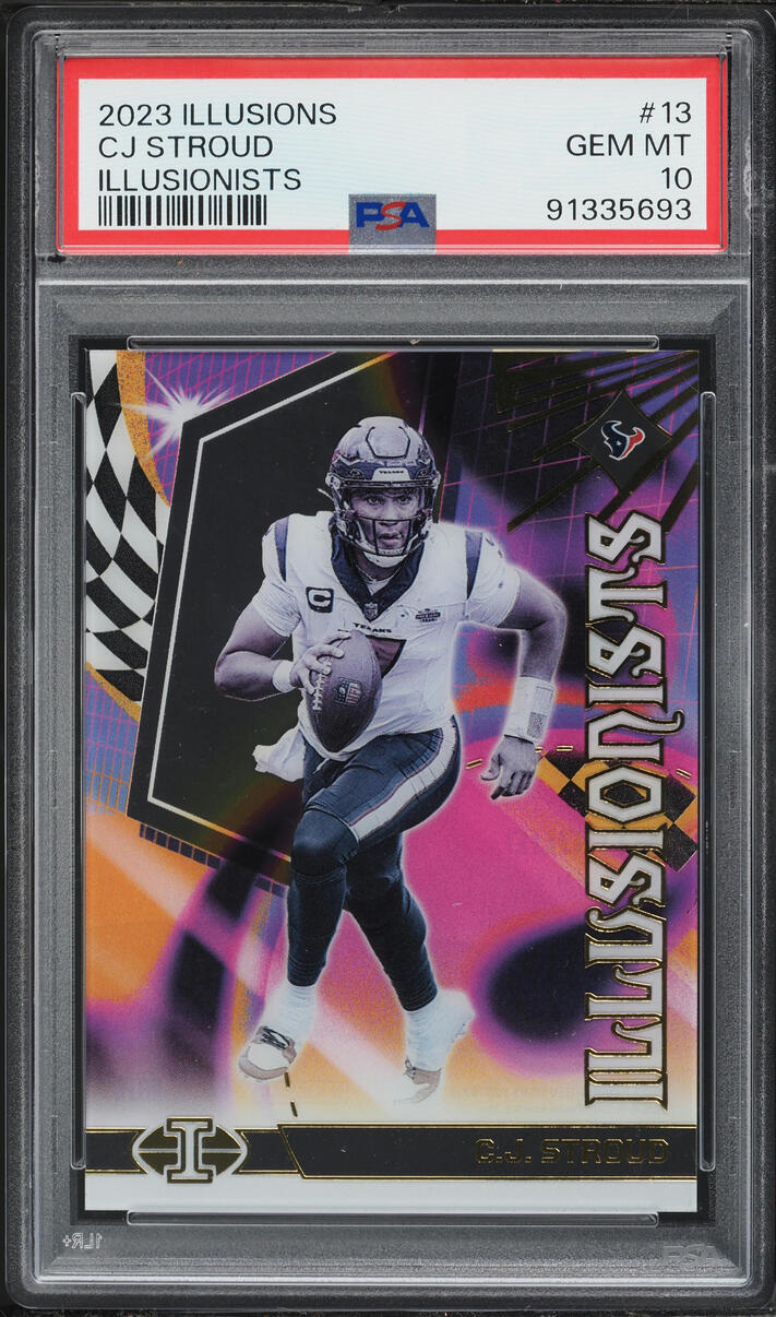 2023 Panini Illusions Illusionists C.J. Stroud ROOKIE #13 PSA 10 GEM MINT
