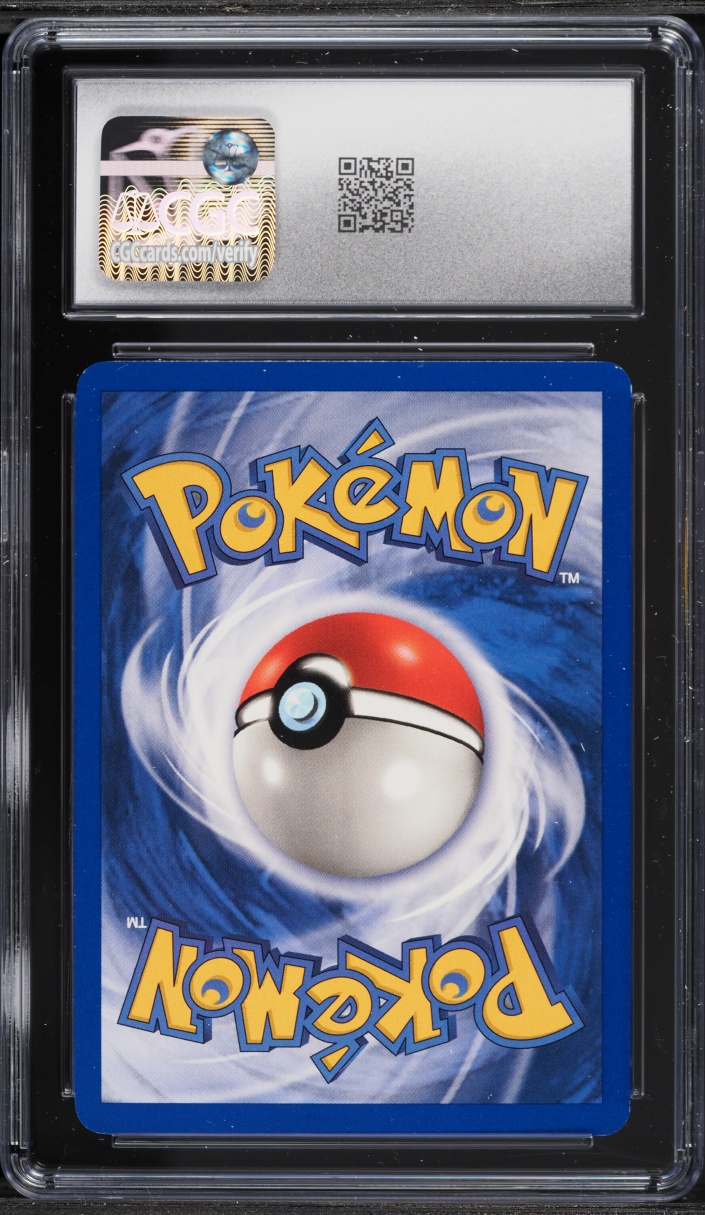 2000 Pokemon Team Rocket 1st Edition Mankey #61 CGC 8.5 NM-MT+
