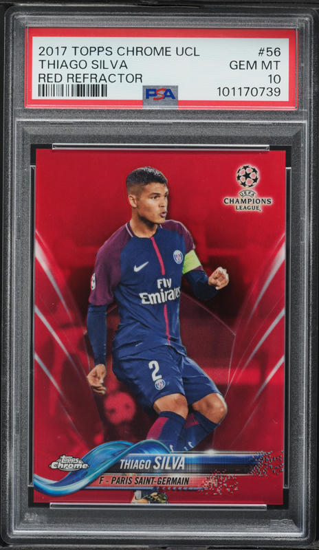 2017 Topps Chrome UEFA Champions League Christian Pulisic