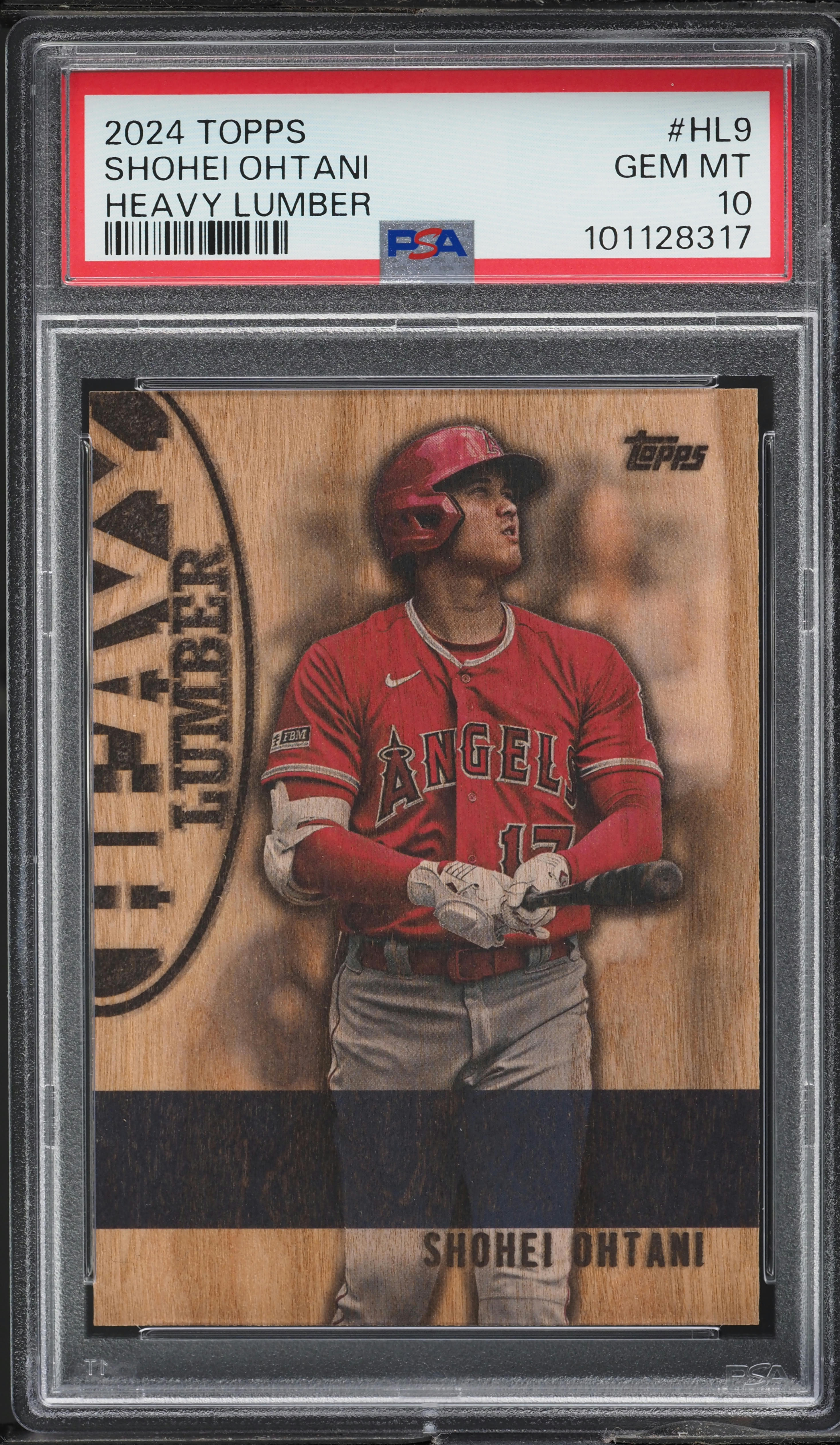 2024 Topps Heavy Lumber Shohei Ohtani #HL-9 PSA 10 GEM MINT