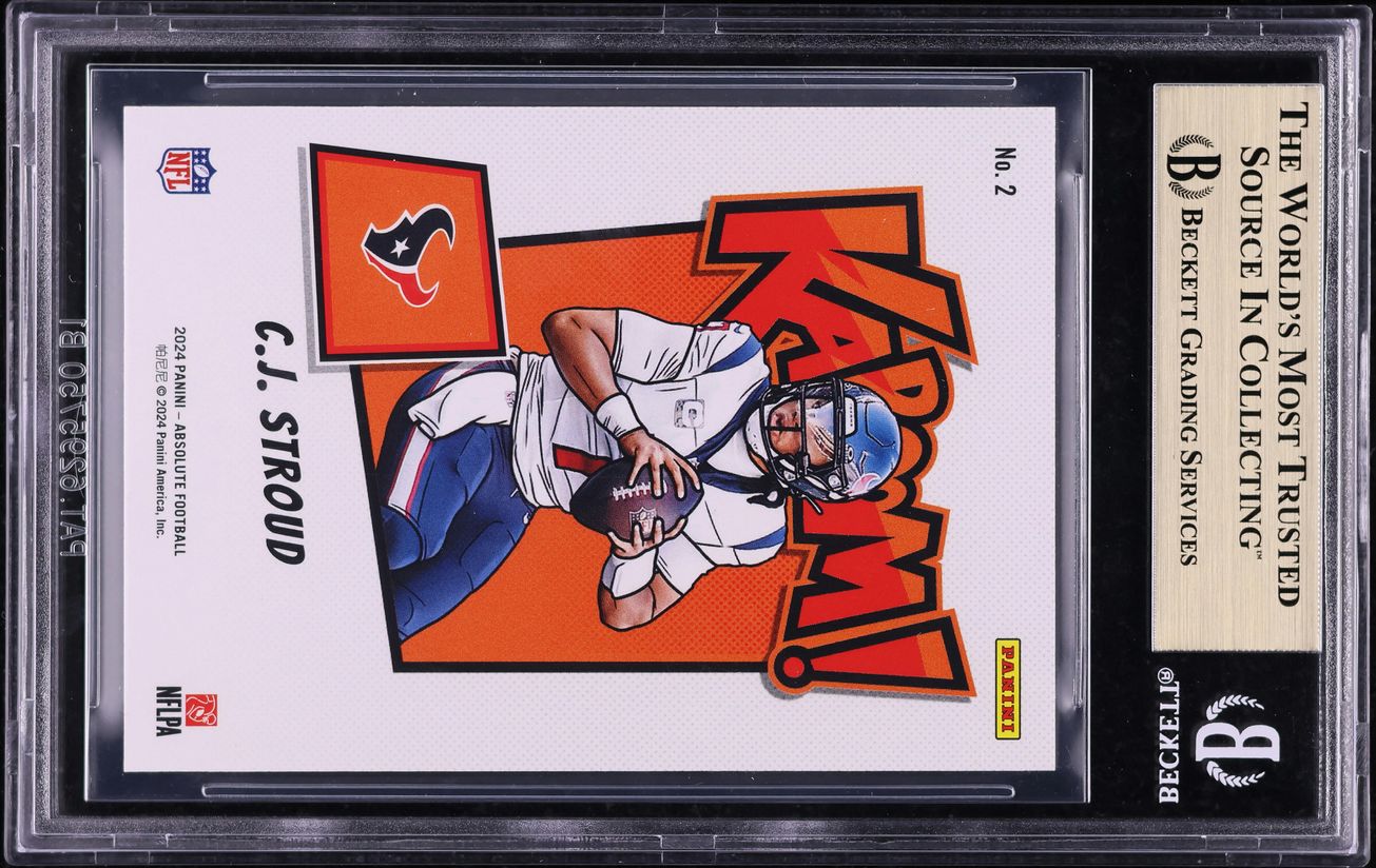 2024 Absolute Kaboom Horizontal C.J. Stroud #2 BGS 9.5 GEM MINT