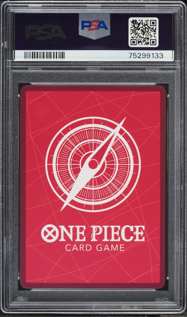 2022 One Piece Romance Dawn Alt Art Leader Monkey D. Luffy #OP01-003 PSA 10 GEM MINT