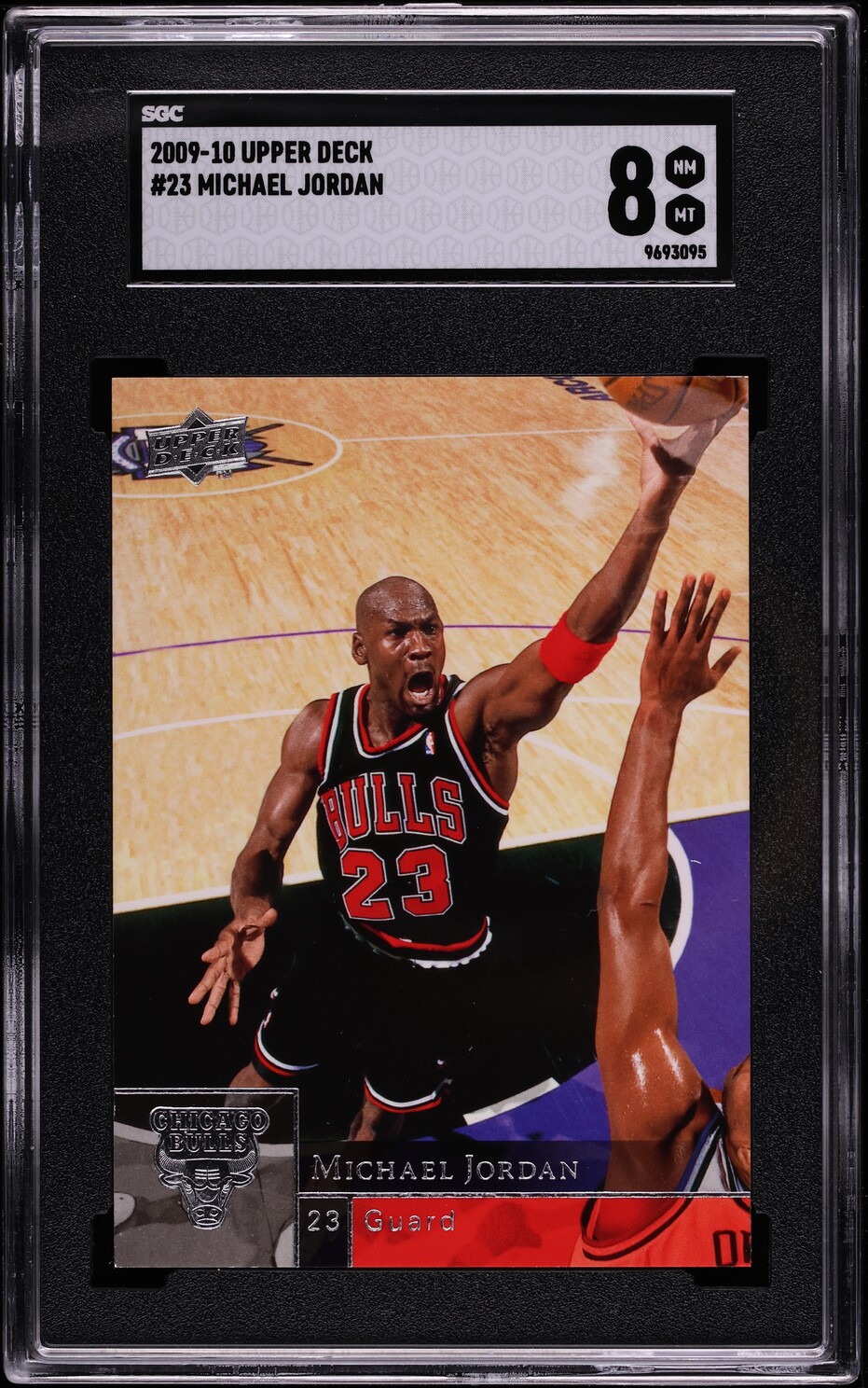 2009 Upper Deck Basketball Michael Jordan #23 SGC 8 NM-MT