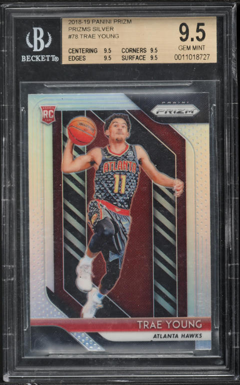 2023 Panini Contenders Optic Veteran Ticket Red Trae Young AUTO