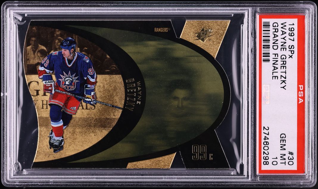 1997 SPx Grand Finale Wayne Gretzky #30 PSA 10 GEM MINT