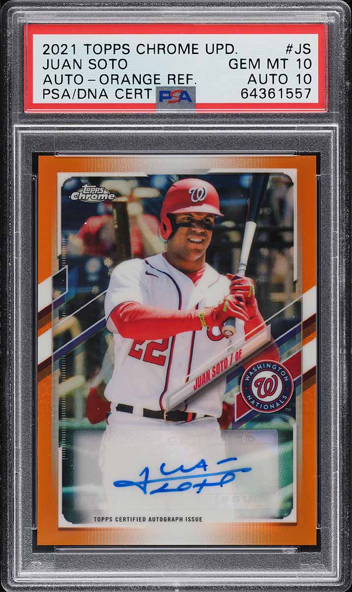 2023 Topps Chrome Update '88 Juan Soto #88CU-3 CGC AUTH on