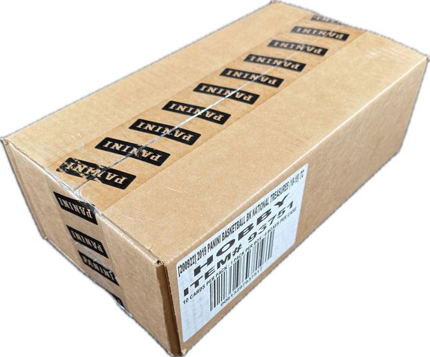2018 Panini National Treasures Basketball Factory Sealed Hobby Case - 4ct Boxes