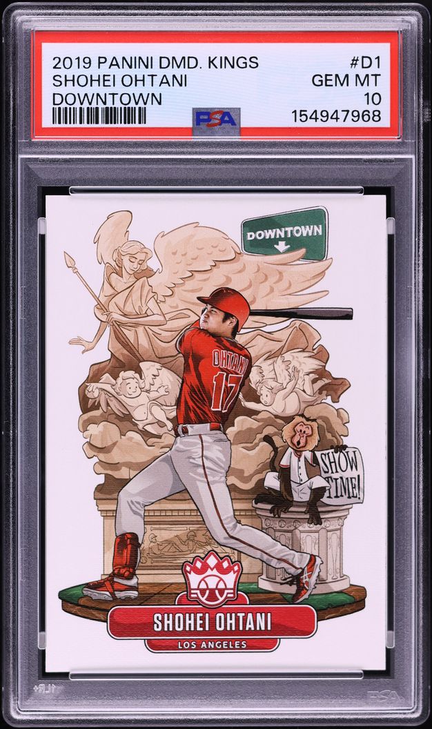 2019 Panini Diamond Kings Downtown Shohei Ohtani #D1 PSA 10 GEM MINT