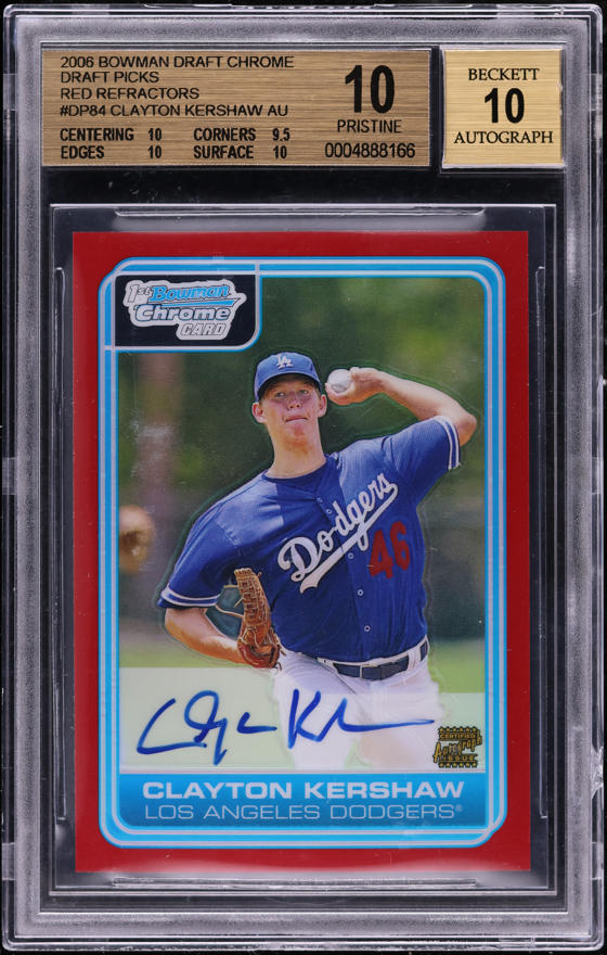 2023 Topps All Aces Blue Clayton Kershaw #AA7 PSA 10 GEM MINT on